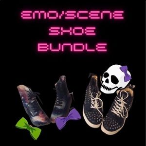 Emo / Scene Shoes Bundle